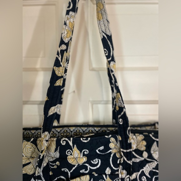 Large Vera Bradley Yellow Bird Tote Bag Spring 2008 - Picture 9 of 13